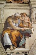 Michelangelo Buonarroti Cumaean Sibyl USA oil painting artist